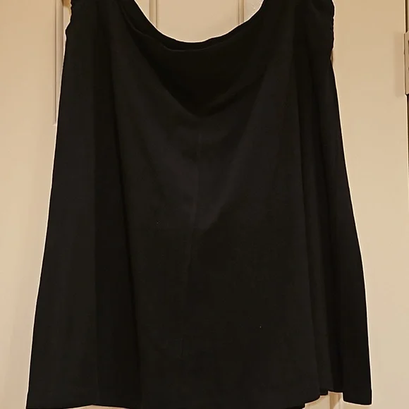 Eyeshadow black cotton skirt size 2x - Picture 2 of 5